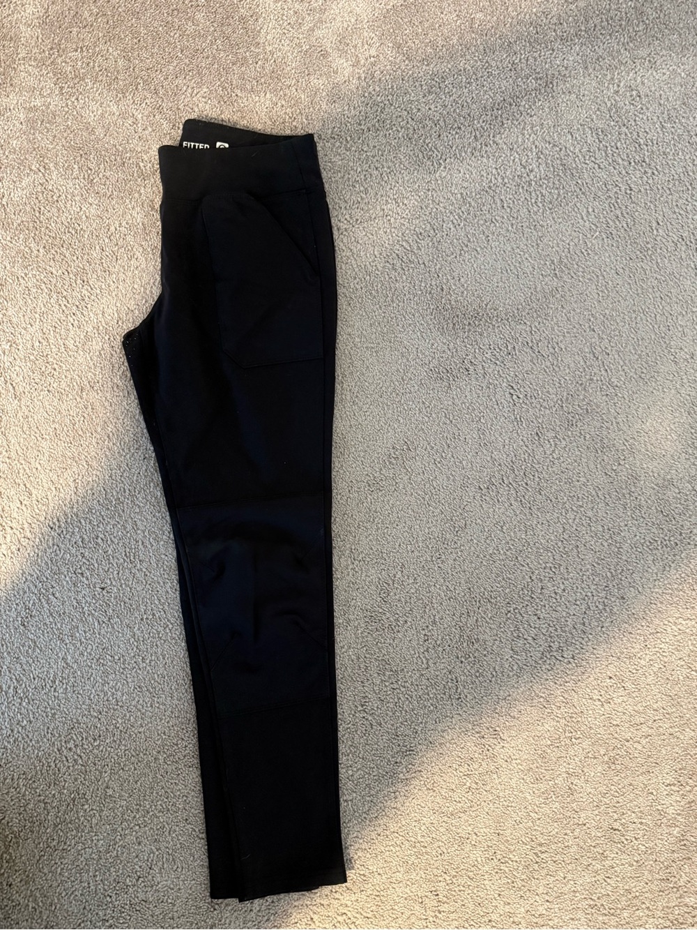 Carhartt Black Fitted Leggings with Logo